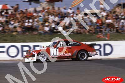 1981 9 hr 11 Porsche 930 Buhrer Lanz van Aswegen (courtesy Malcolm Sampson Motorsport Photography)