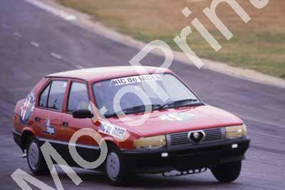 1984 SL Alfa Tfy celeb race Nic de Jager (courtesy Roger Swan)158