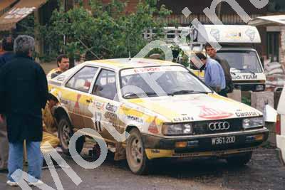 1987 Acropolis 17 Rudolf Stohl Ernst Rohringer Audi coupe Quattro (courtesy Roger Swan) (65)