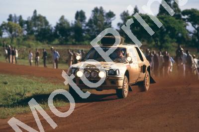 1985 Safari 7 Ari Vatanen, Terry Harryman Peugeot 205 Turbo (courtesy Roger Swan) (4)