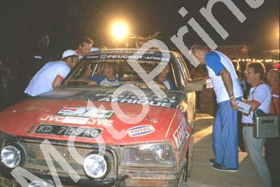 1983 Ivory Coast 7 Alain Ambrosino, Daniel Le Saux Peugeot 505 STi(courtesy Roger Swan) (47)