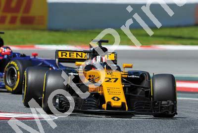 2017 Spanish GP 27 Nico Hulkenberg Renault image approx 1181x810pixels (courtesy Paolo D'Alessio) (110) - Click Image to Close