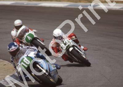1983 SA GP 250 10 Christian Sarron 32 Alan Carter 4 Martin Wimmer Yamahas (Colin Watling Photographic) (17)