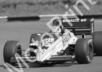 1985 Brands European GP 15 Patrick Tambay Renault RE60B (Colin Watling Photographic) (221)