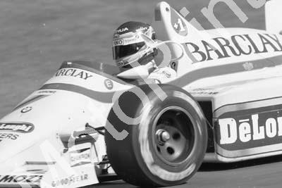 1985 Brands European GP 18 Thierry Boutsen Arrows BMW A8 (Colin Watling Photographic) (7) - Click Image to Close