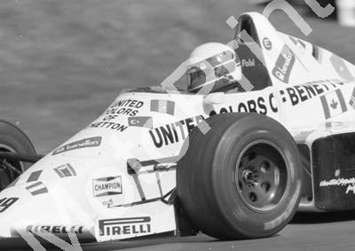 1985 Brands European GP 19 Teo Fabi Toleman TG185 (Colin Watling Photographic) (183)