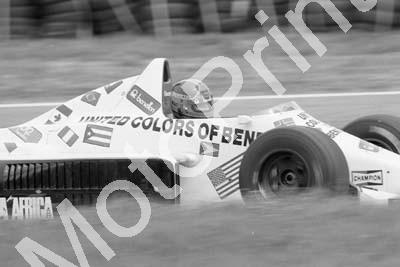1985 Brands European GP 20 Piercarlo Ghinzani Toleman TG185 (Colin Watling Photographic) (30)