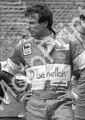1985 Brands European GP 22 Riccardo Patrese Alfa 184T (Colin Watling Photographic) (22)