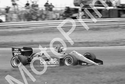 1985 Brands European GP 23 Eddie Cheever Alfa 184T (Colin Watling Photographic) (219)