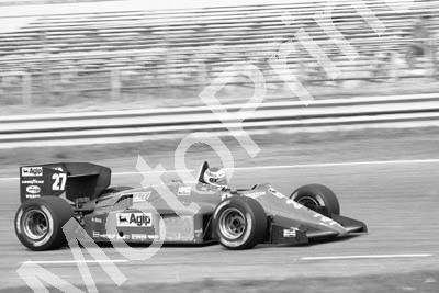 1985 Brands European GP 27 Michele Alboreto Ferrari 156-85 (Colin Watling Photographic) (226)