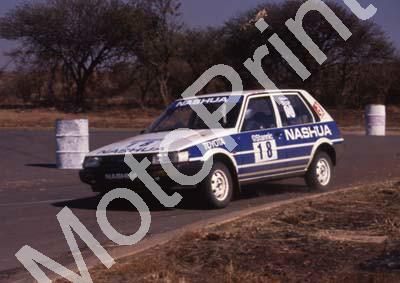 1988 Stannic Pta Gp N 18 Leon Botha, Terry McPhail Conquest 1300 (Roger Swan) (2