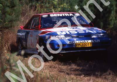 1991 NGK 4 Hannes Grobler, Piet Swanepoel Sentra (courtesy R Swan) (12)