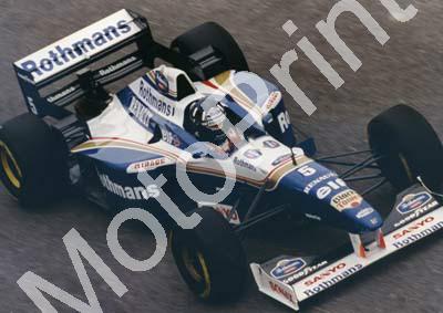 1996 Estoril team launch Damon Hill Williams FW18
