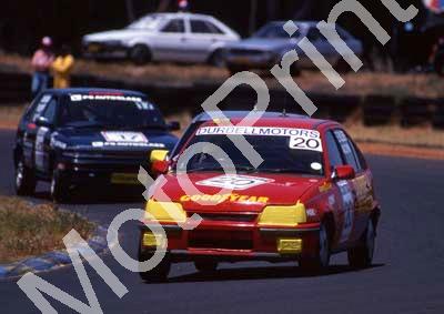 1993 Castrol 9 hr 20 Giniel de Villiers, Curt Alchin Opel GSi (courtesy Roger Swan) (72)