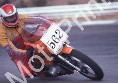 1983 Kya MC 562 Simon Fourie Ginger Laverda Special colour naartjie per programme (Colin Watling Photographic) (11)