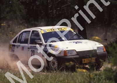 1988 Stannic Cape Gp N rally 20 Harry de Andrade,....Opel (Colin Watling Photographic) (22)
