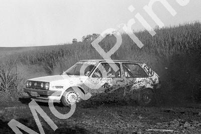 1989 Tour de Valvoline Rally 9 Frank Lindermann, JOhan Sieling Golf (Colin Watling Photographic) (4)