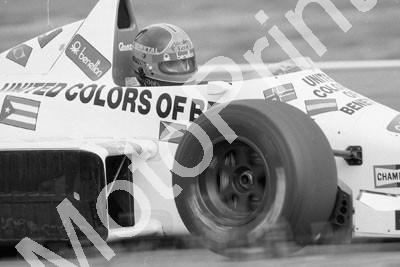 1985 Brands European GP 20 Piercarlo Ghinzani Toleman TG185 (Colin Watling Photographic) (22)