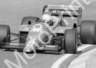 1985 Brands European GP 22 Riccardo Patrese Alfa 184T (Colin Watling Photographic) (16)
