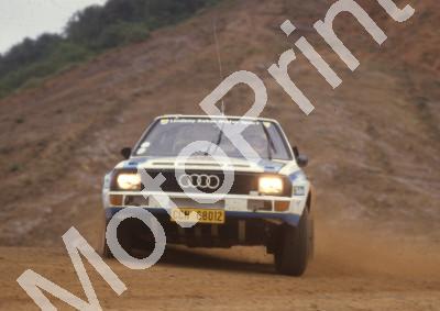 1987 Tour de Valvoline Rally Geoff Mortimer, Franz Boshoff Audi (Colin Watling Photographic) (32)