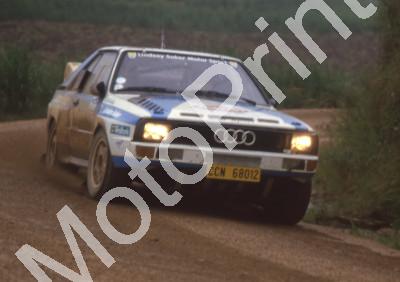 1987 Tour de Valvoline Rally Geoff Mortimer, Franz Boshoff Audi NOT SHARP (Colin Watling Photographic) (31)