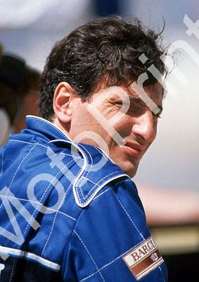 1990 Kya F1 Williams test Riccardo Patrese (Colin Watling Photographic) (9)