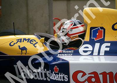 1992 SA GP 5 Nigel Mansell Williams Renault FW14B (Colin Watling Photographic) (31)