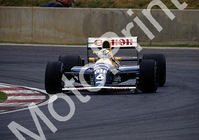 1992 SA GP 6 Riccardo Patrese Williams Renault FW14B (Colin Watling Photographic) (11)