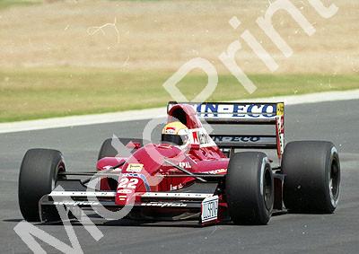 1992 SA GP 22 Pierluigi Martini BMS Dallara Ferrari 192 (Colin Watling Photographic) (3)