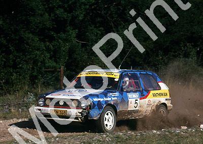 1992 VW Rally 5 Jannie Habig, MIke COnstable VW (Colin Watling Photographic)
