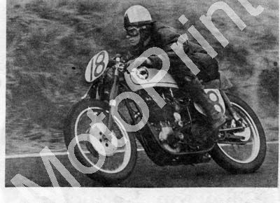Lionel Rowe BSA Beacon Hill Hesketh 1958 photo from a programme