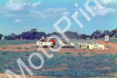 Swart-J Scheckter Chevron B19; Edwards-Pretorius Lola T212; Rowe-Hooper Chevron B8 Bulawayo 1971 (thanks R Tudor-Owen)