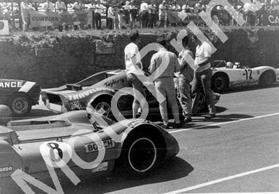Taylor-Ortlepp Chevron BMW B8; 12 Lola T210 Kauhsen Von Wendt, 8 906 Porsche Von Buuren Whitehouse Kyalami 9 hr grid 1970 courtesy Stan Taylor