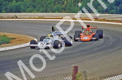 (thanks Stuart Falconer) a 444 1975 SA GP Keizan Gunston Lotus 72E-6; W Fittipaldi Copersucar FD02